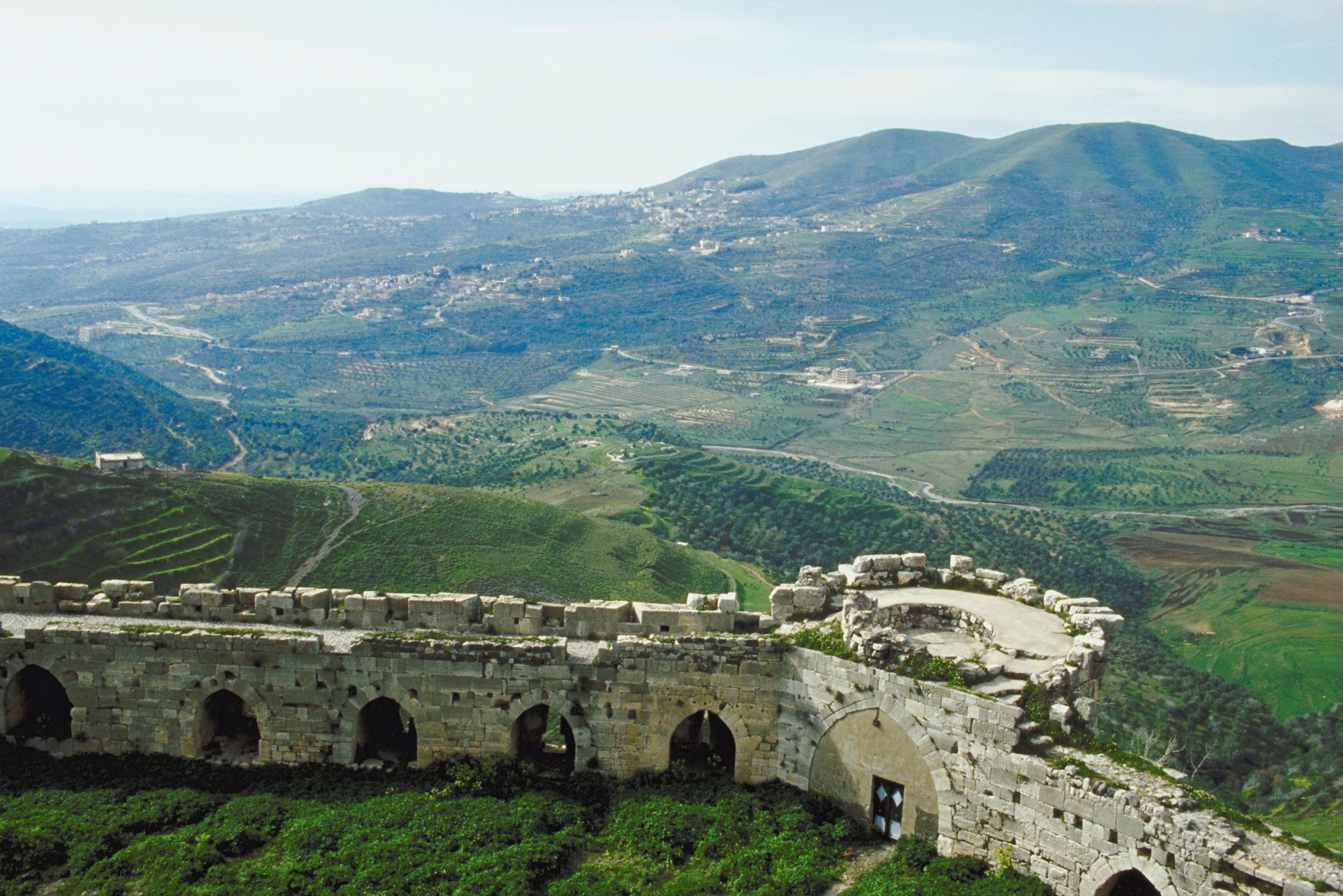 Crusader fort in Syria