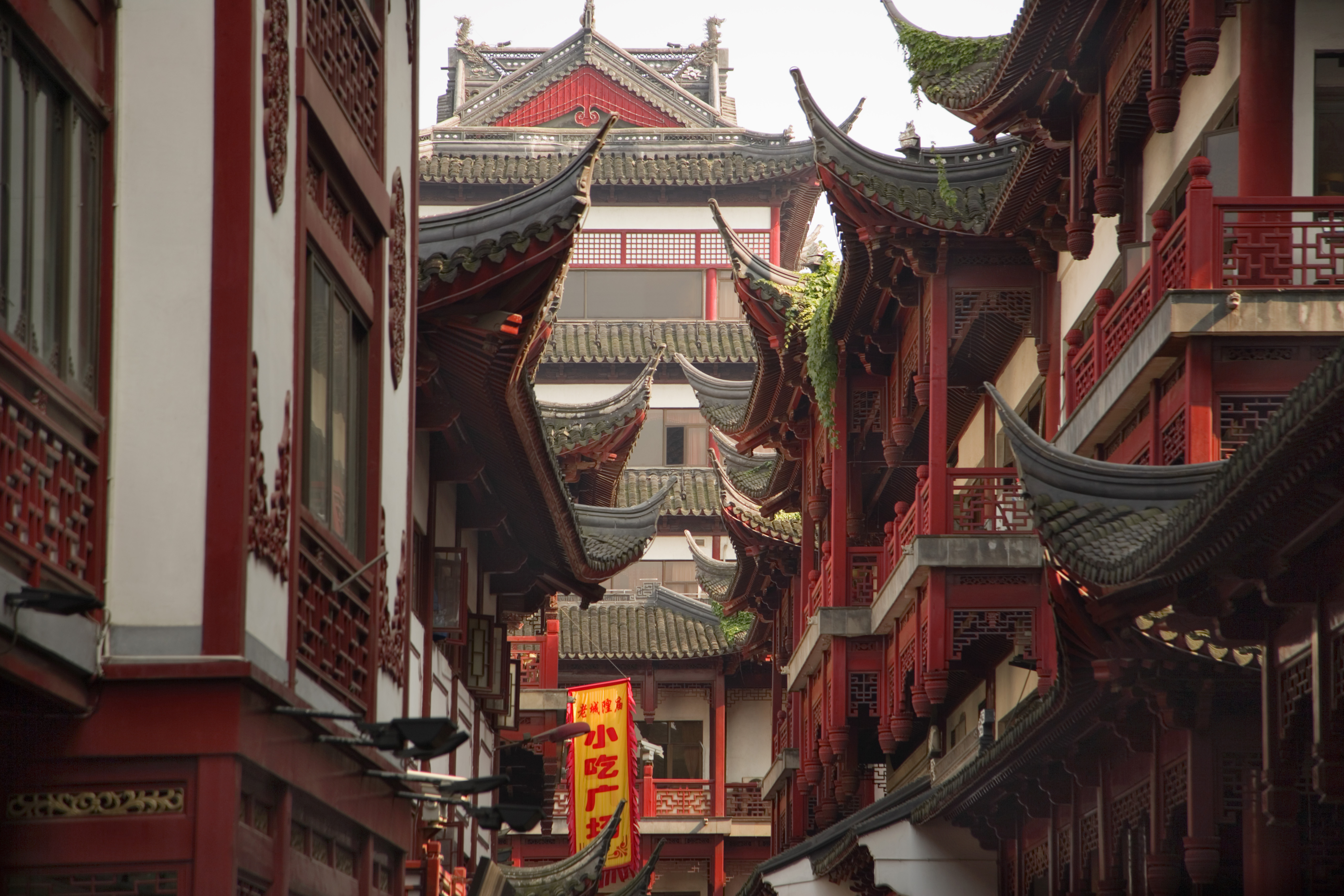 Old Chinatown in Shanghai