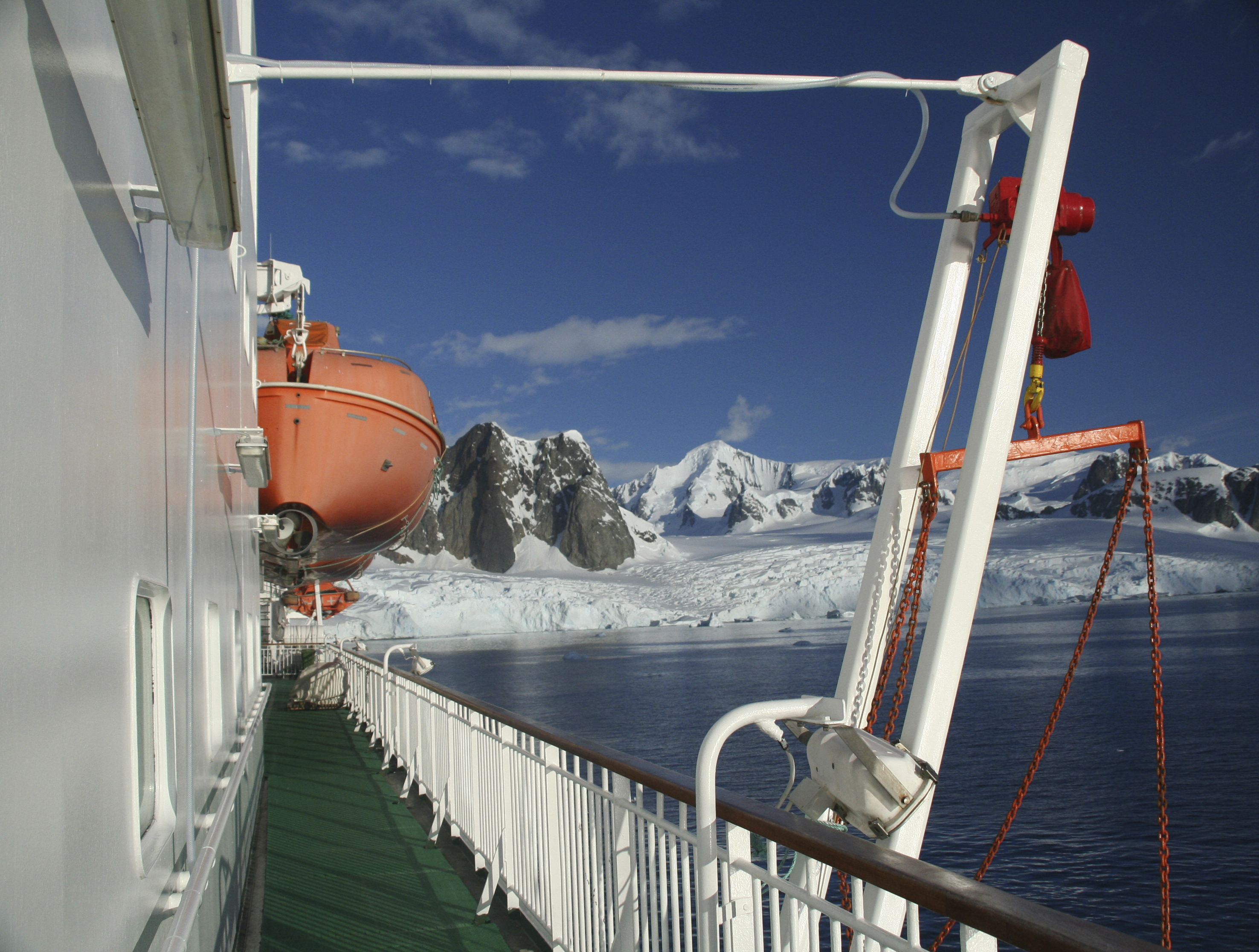 Cruise ship, Antarctica
