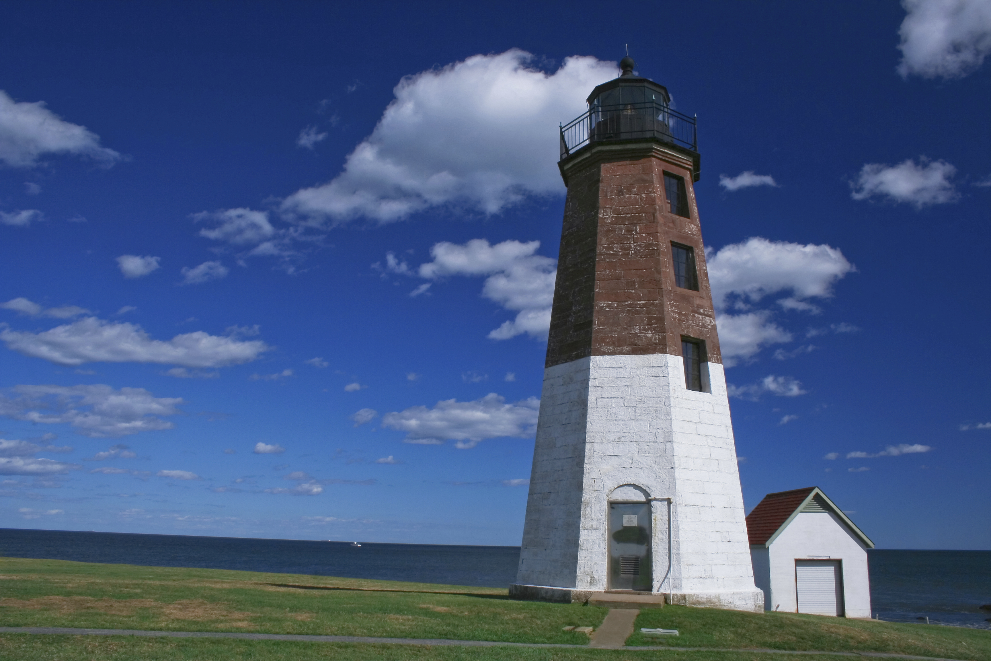 New England lighthouse, Rhode Island