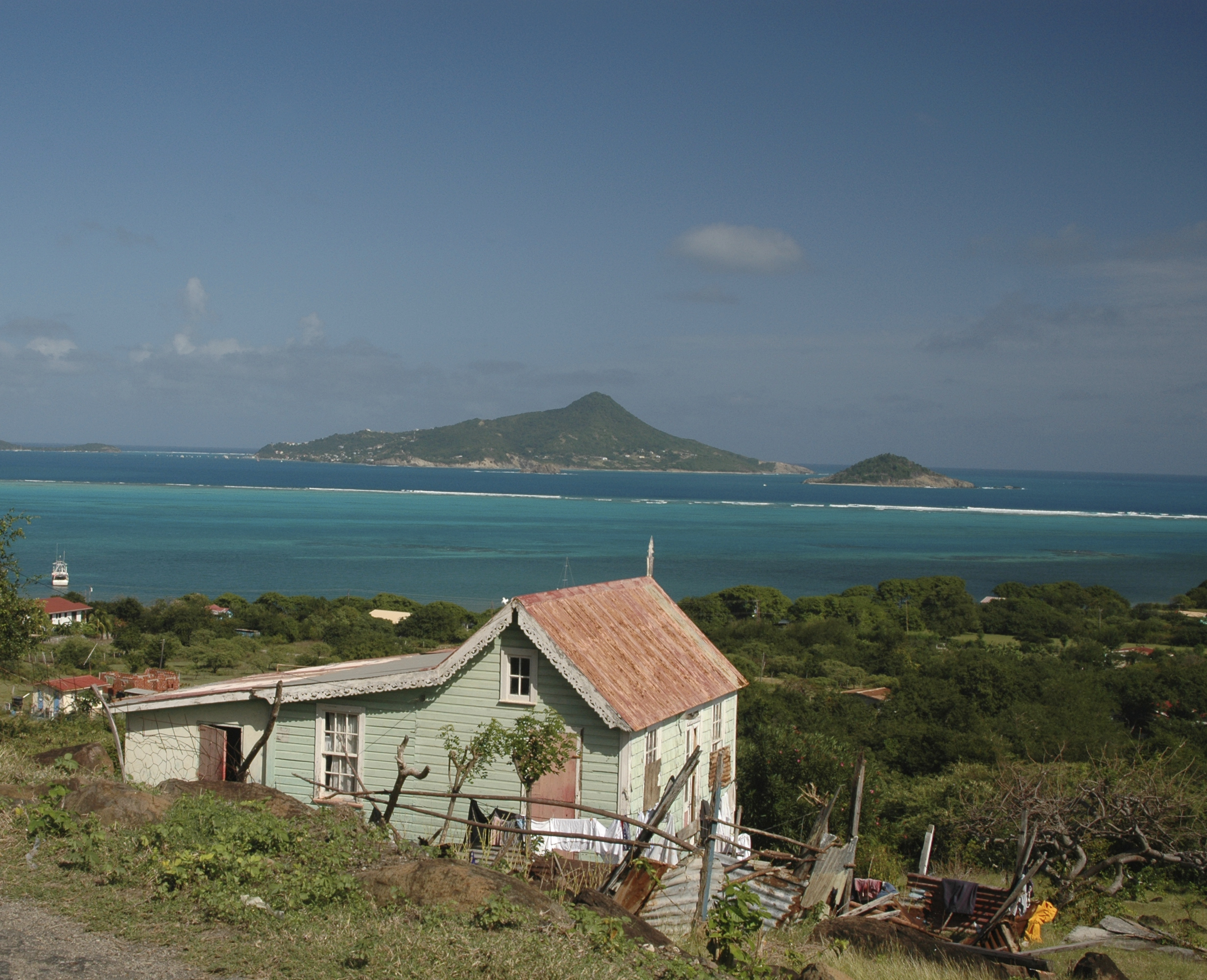 House looking out from Grenada