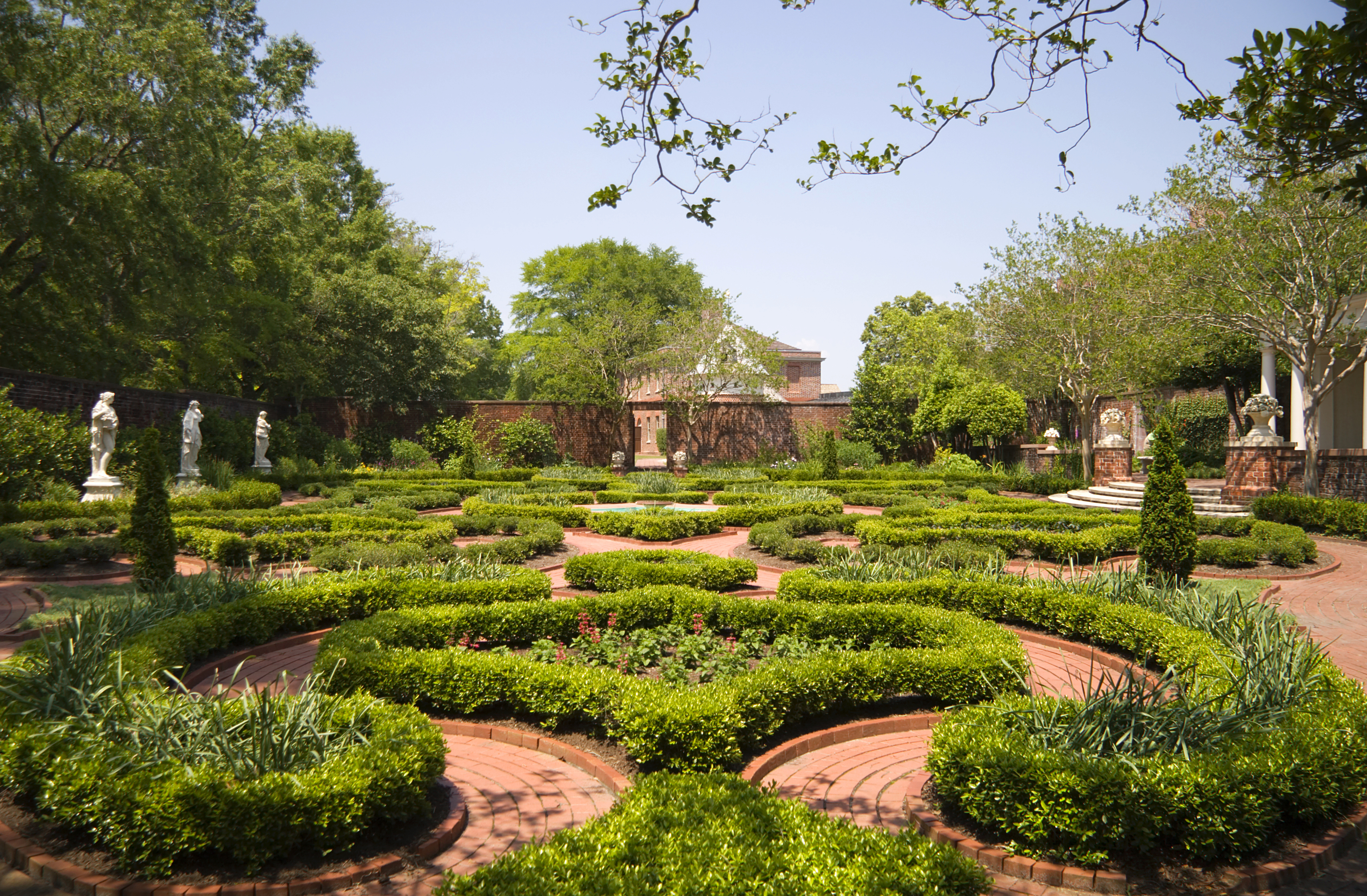 Gardens at Tyron Palace, North Carolina