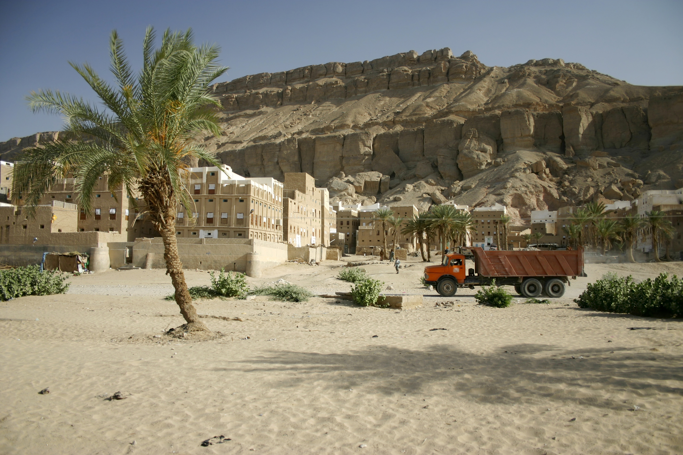 Desert village, Yemen