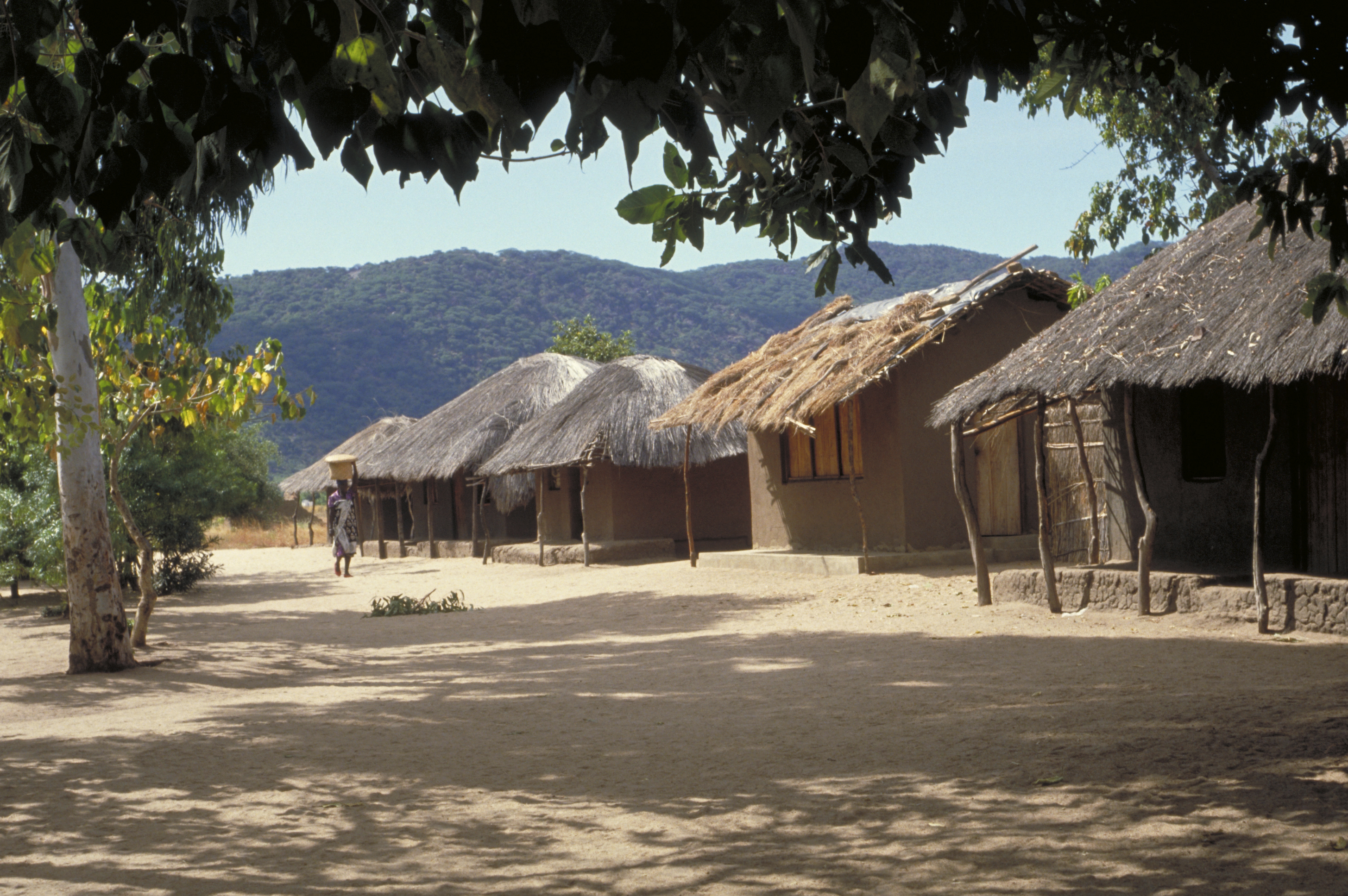 African village, Malawi
