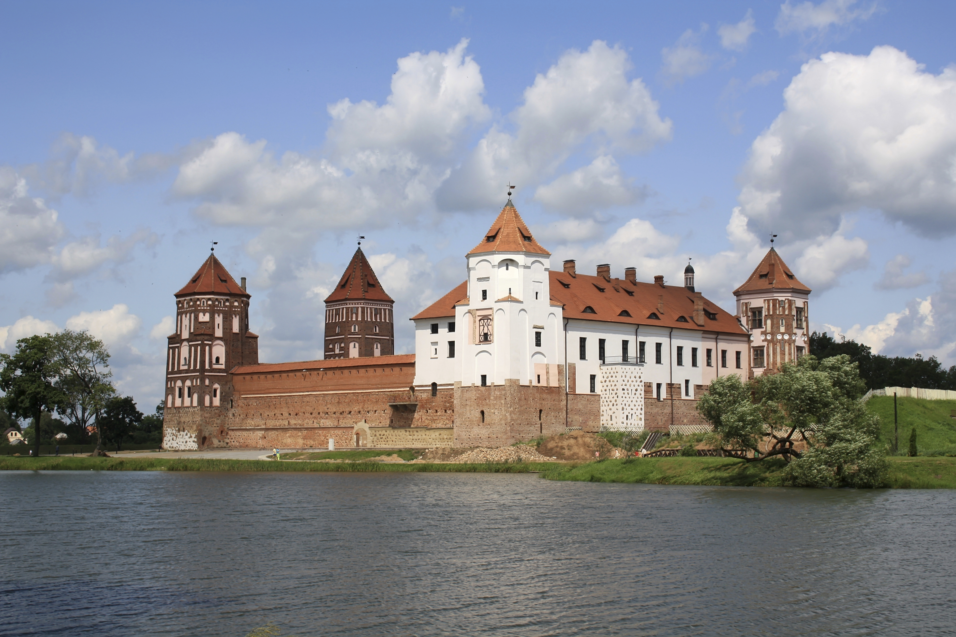 Castle in Mir, Belarus