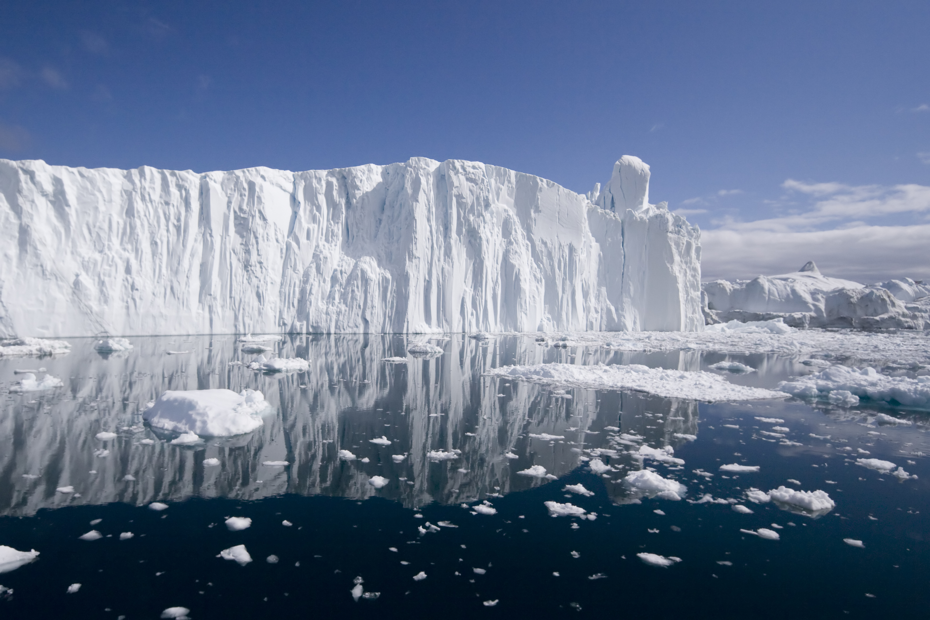 Ilulissat, or iceberg, in Greenland