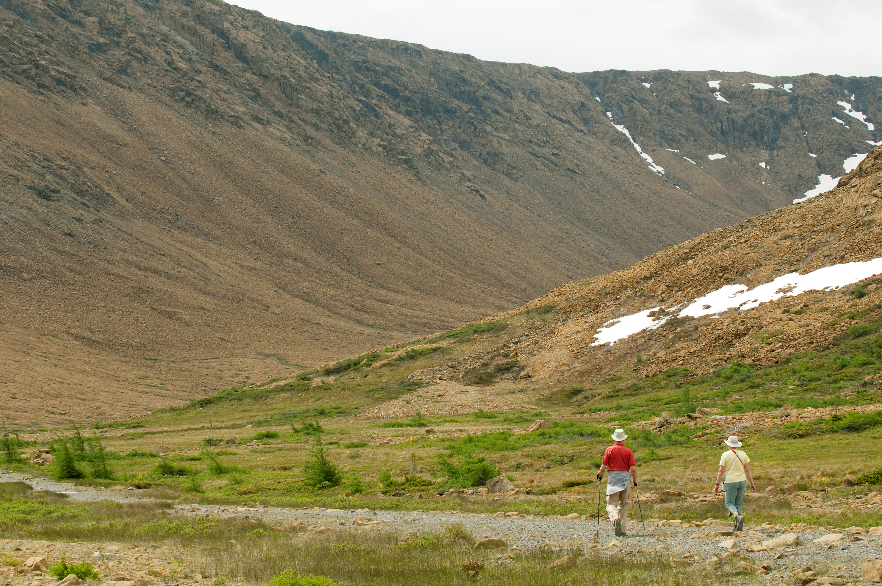 Hikers in Newfoundland