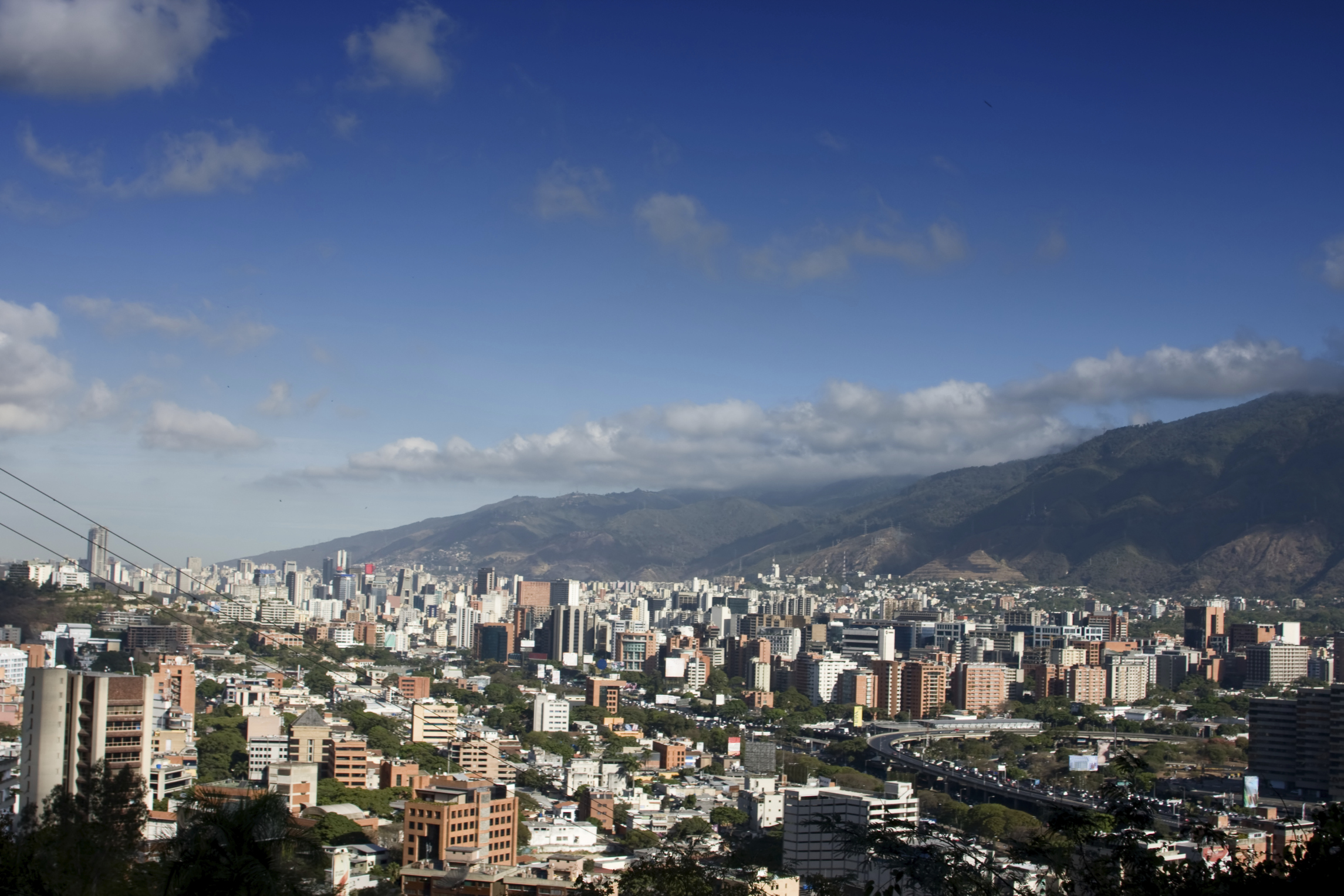 View over Caracas