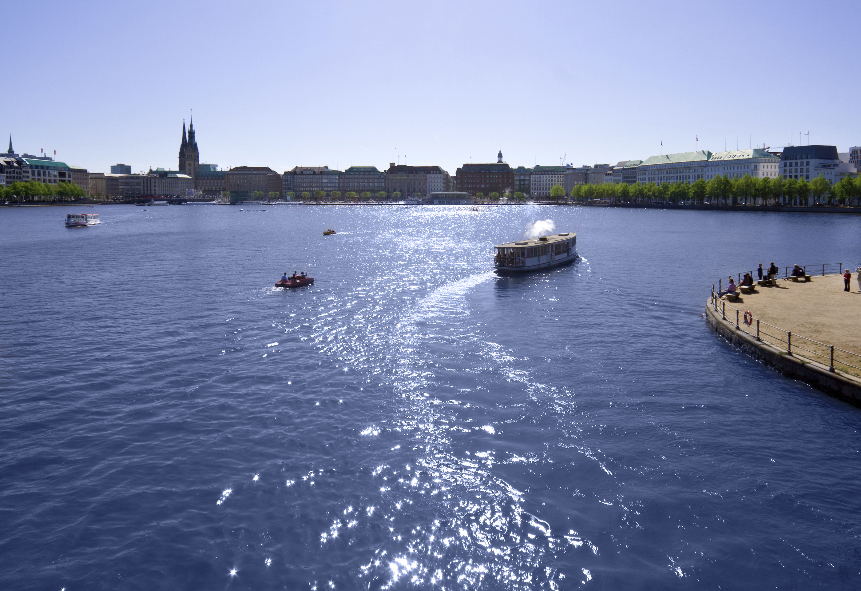 Alster Lake, Hamburg