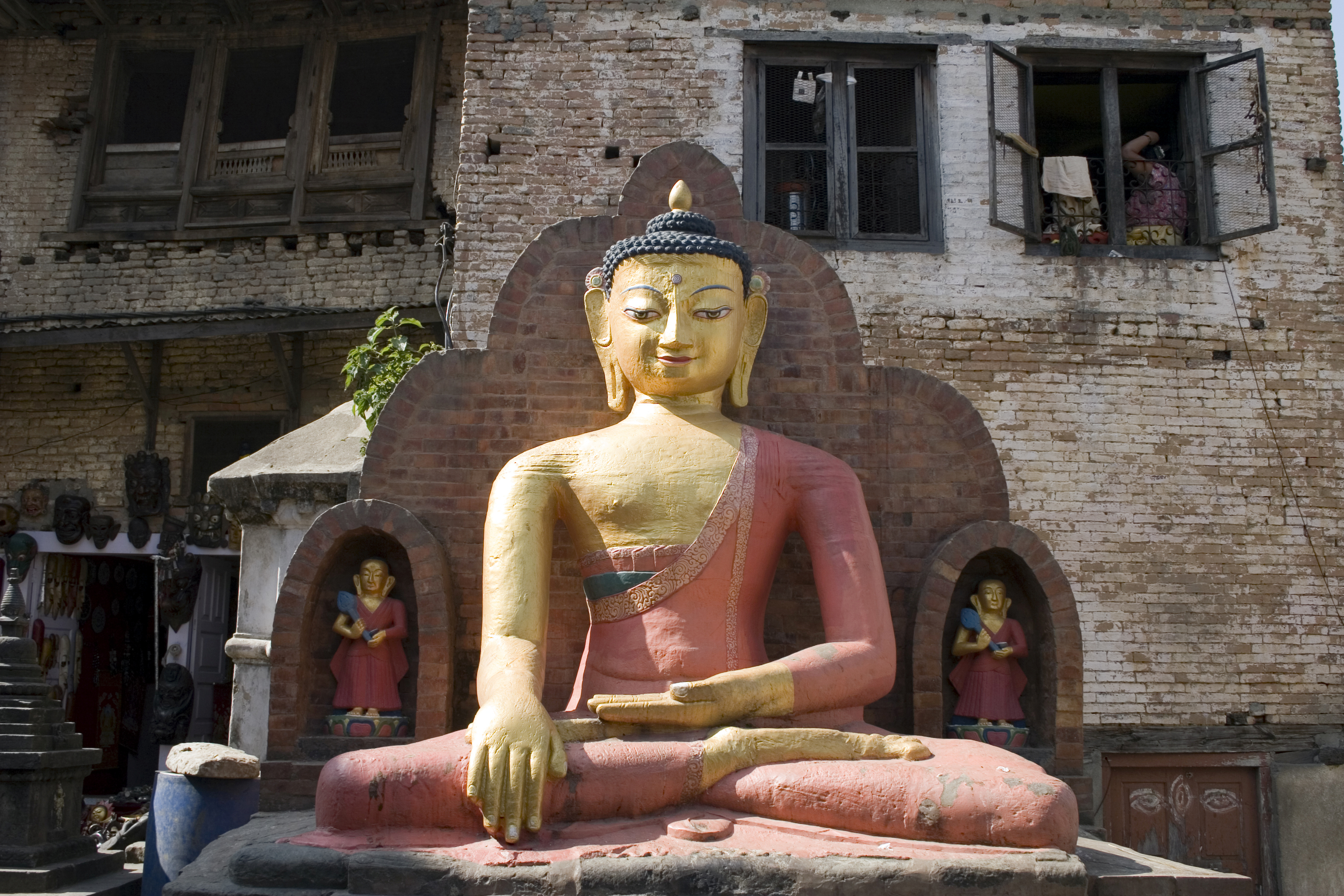 Dhyani Buddha Aksobhya Statue in Kathmandu