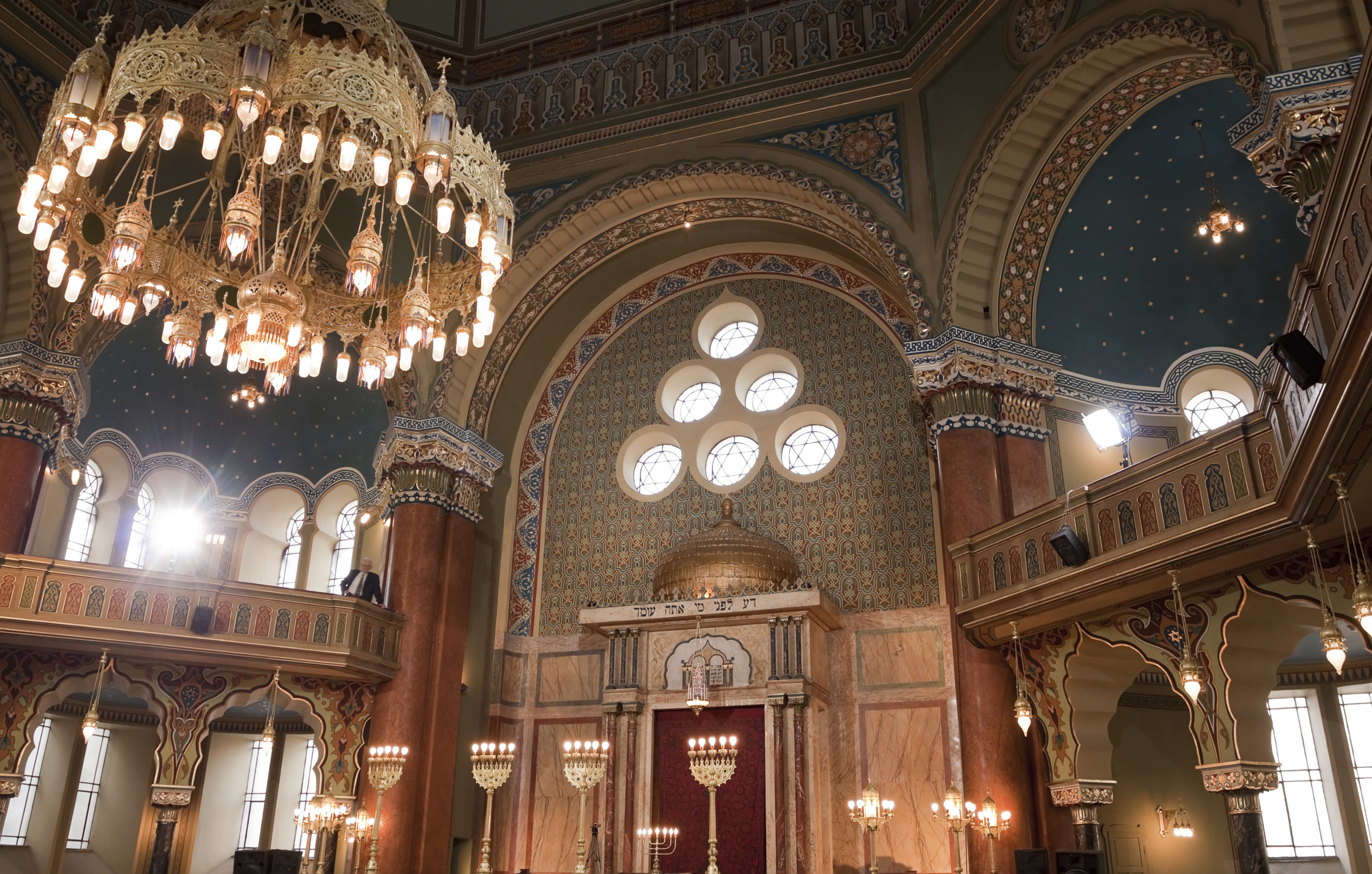 The Central Sophia Synagogue is the largest in Europe of its kind.