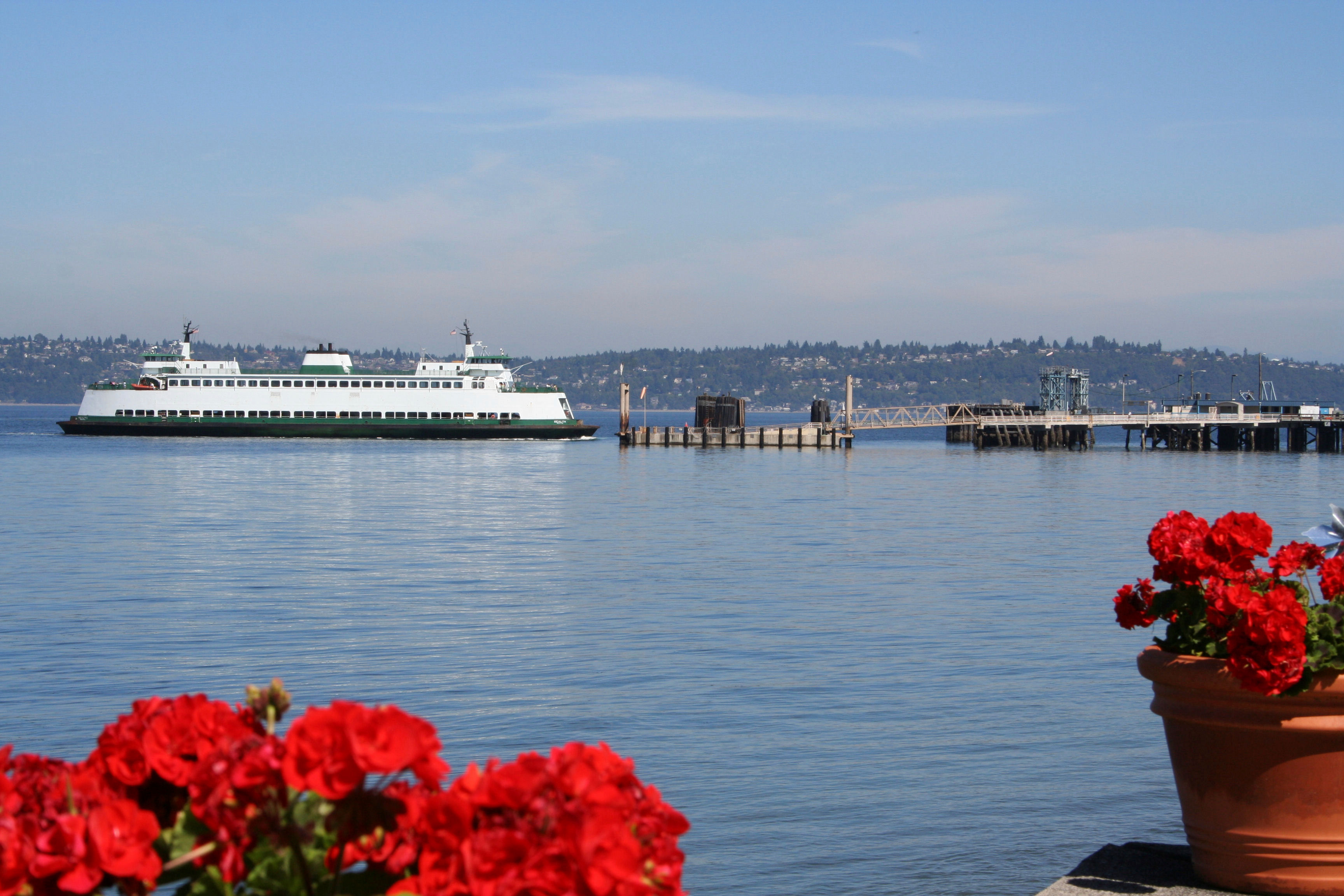 Docking Ferry, Vashon Island