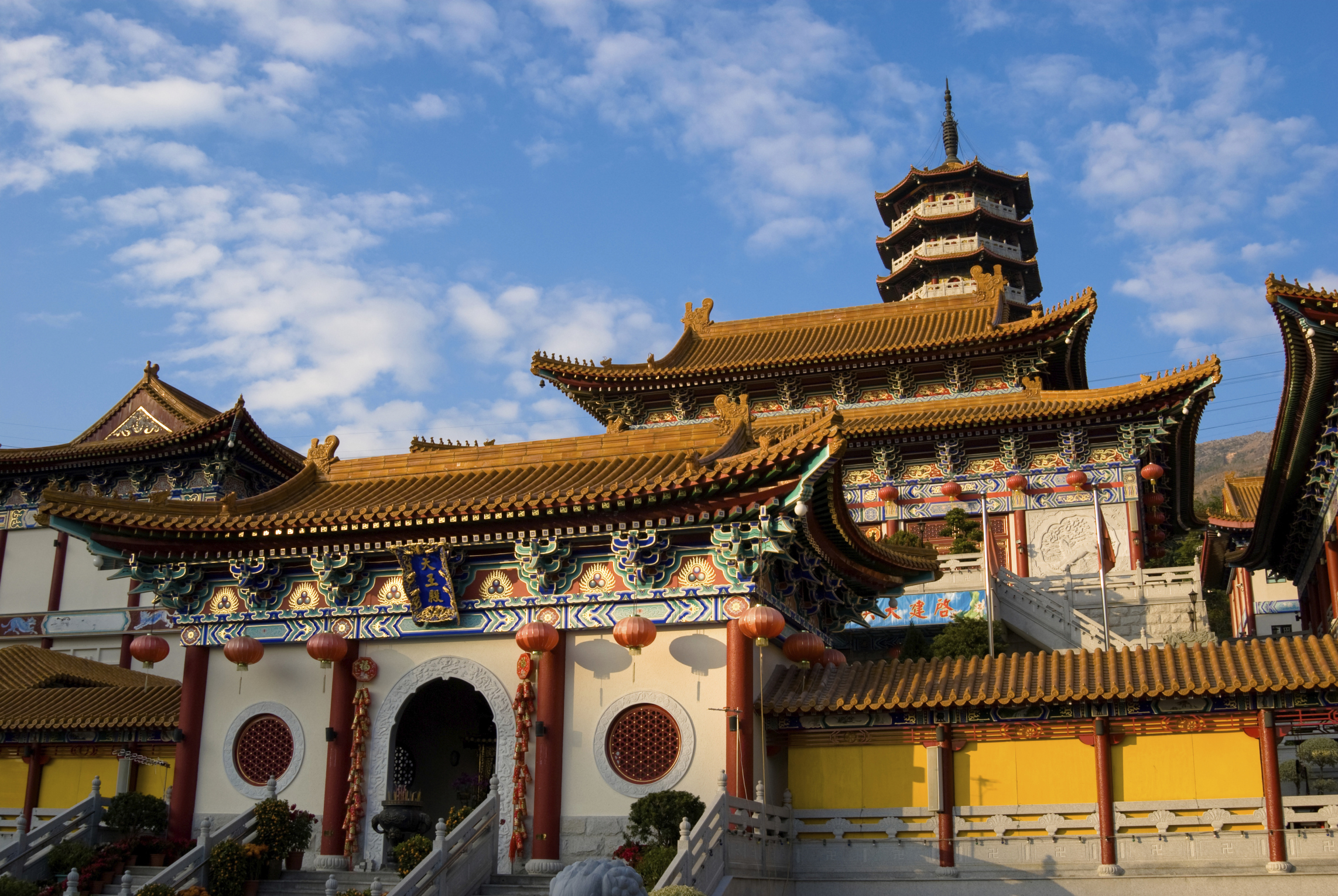 Traditional Chinese temple, Hong Kong