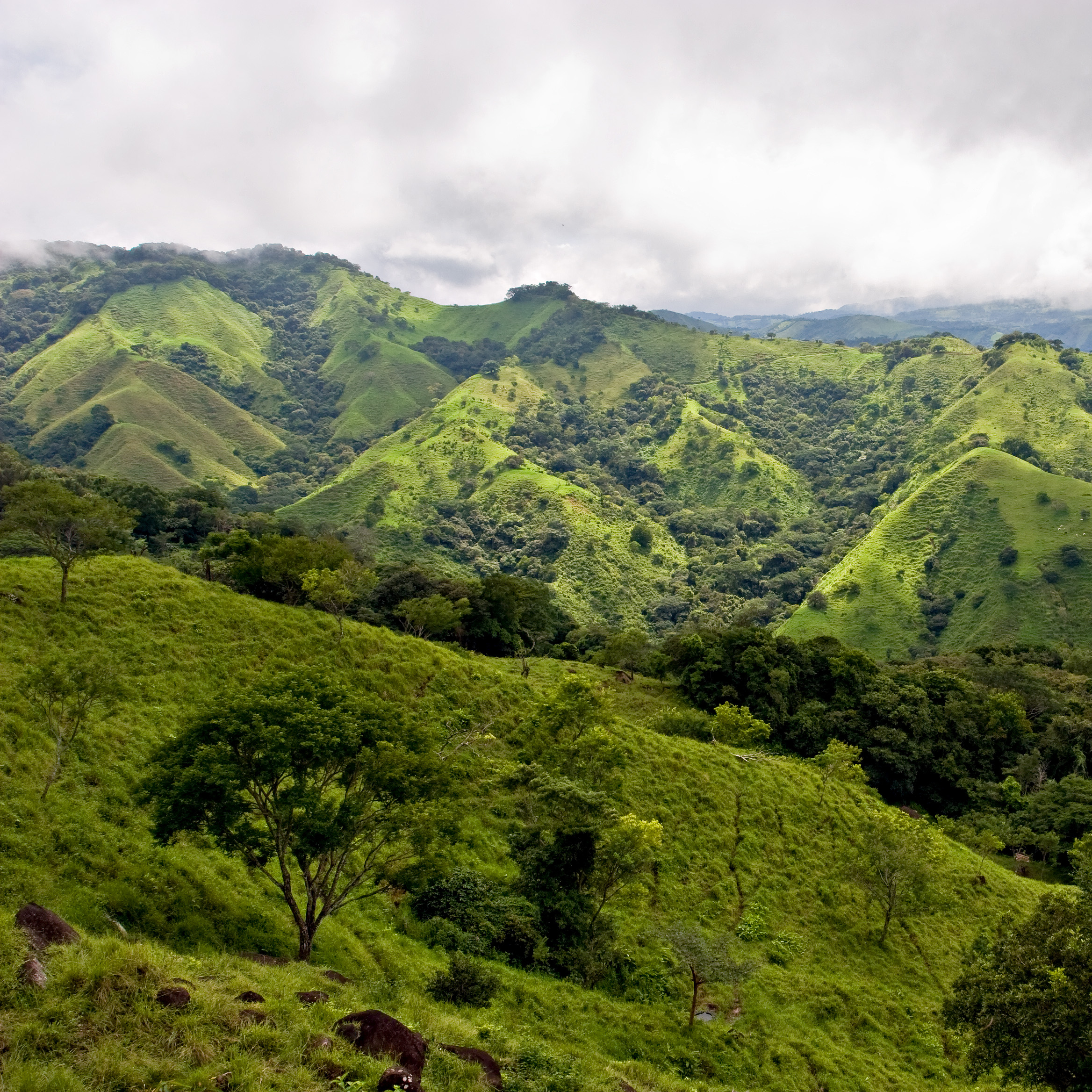 View over Monteverde, Costa Rica
