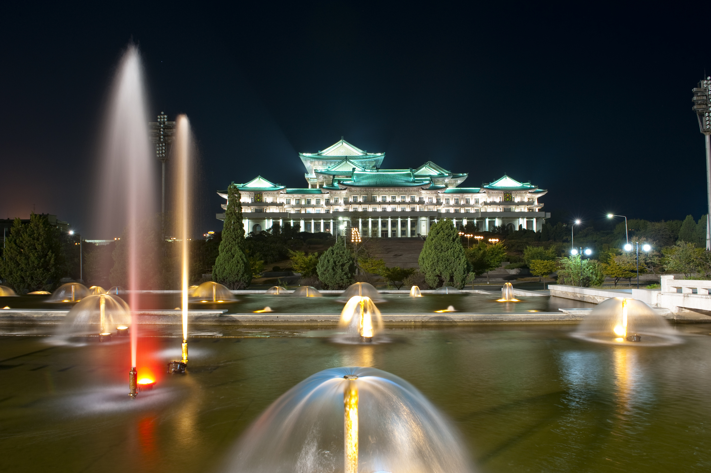 National Library of North Korea in Pyongyang