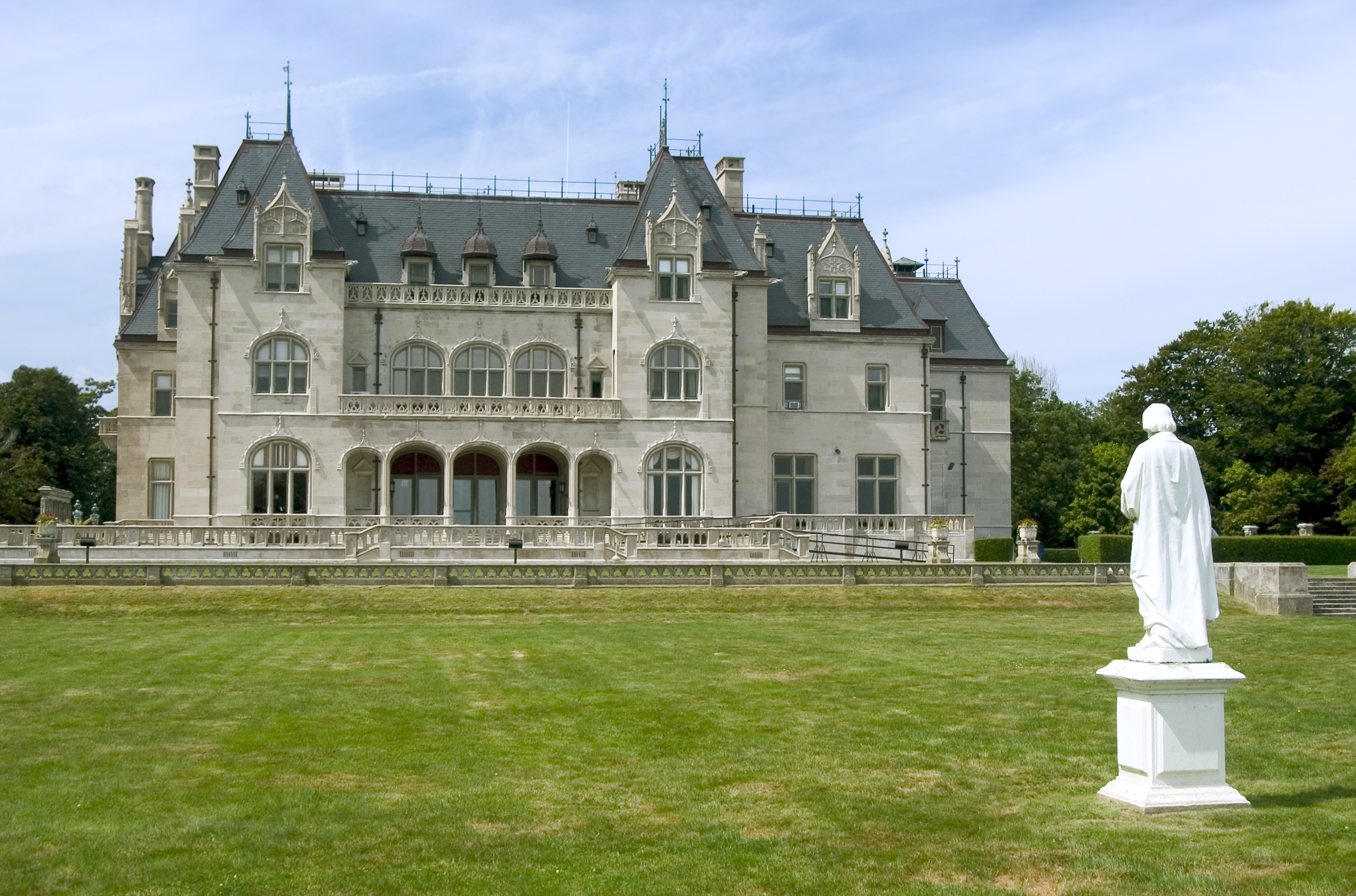 Rhode Island is famed for its many extavagant mansions