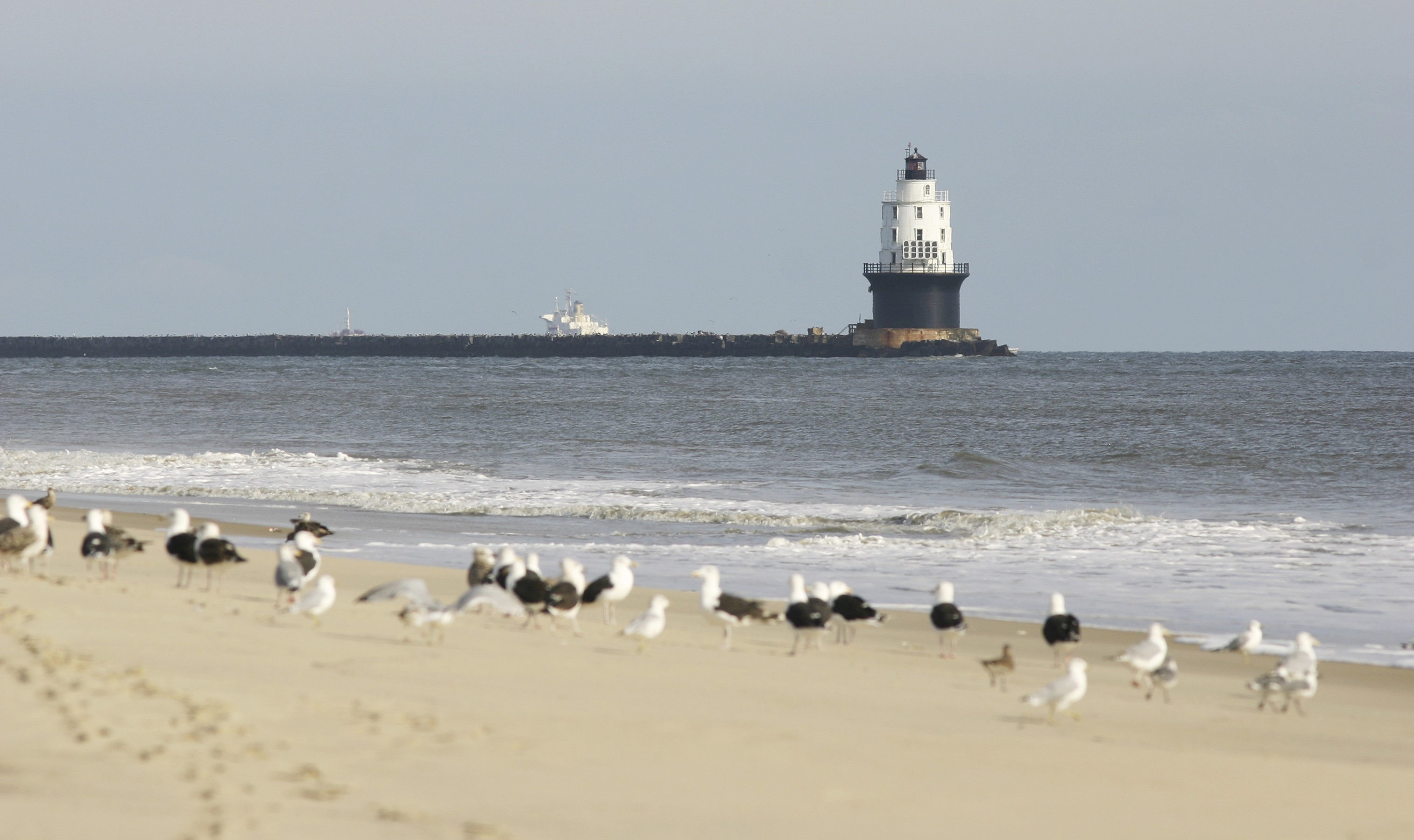 Lighthouse in Lewes, Delaware