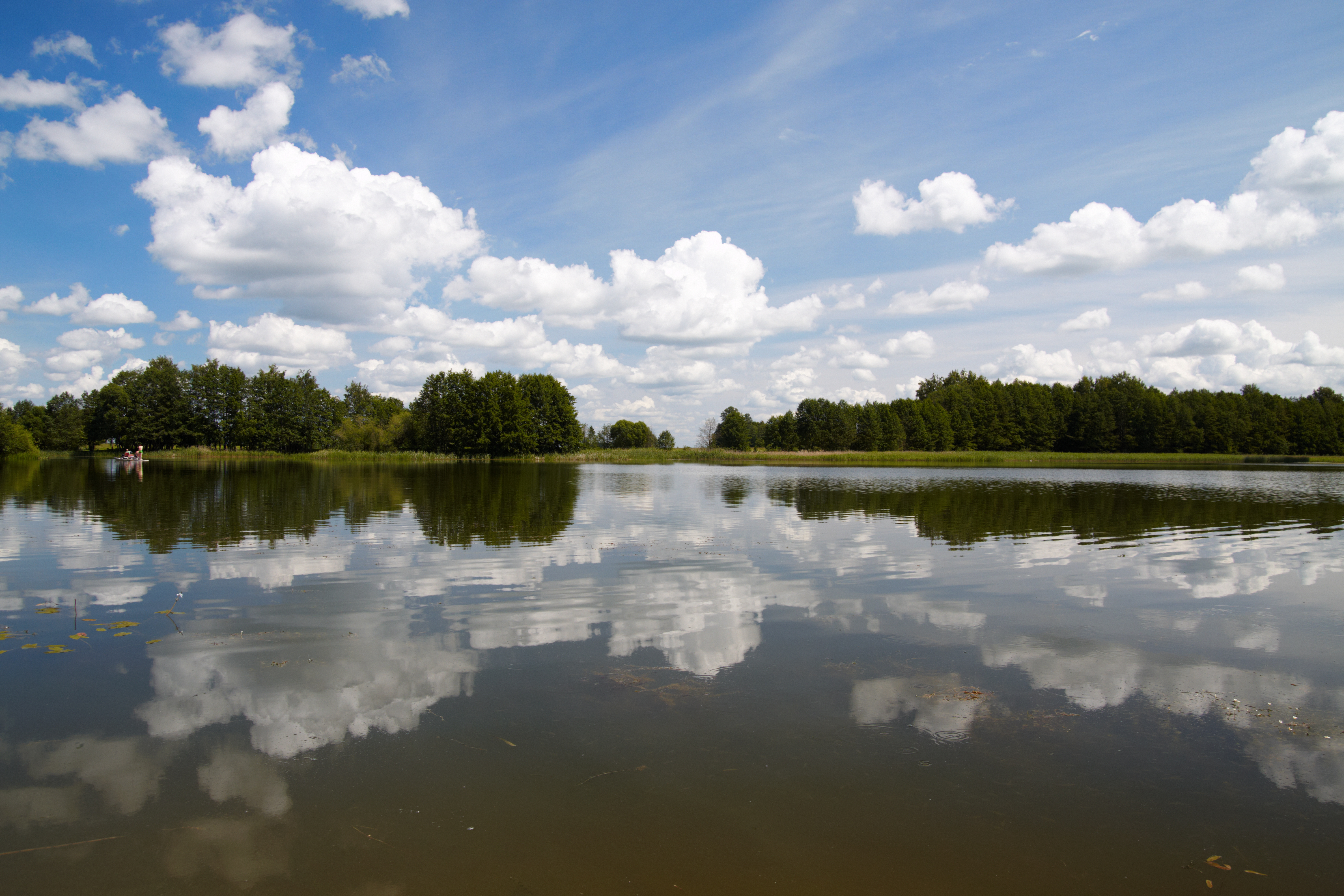 Lithuania has beautiful lakes