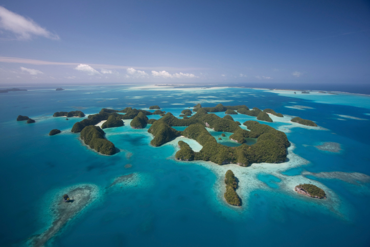 Palau's 70 islands
