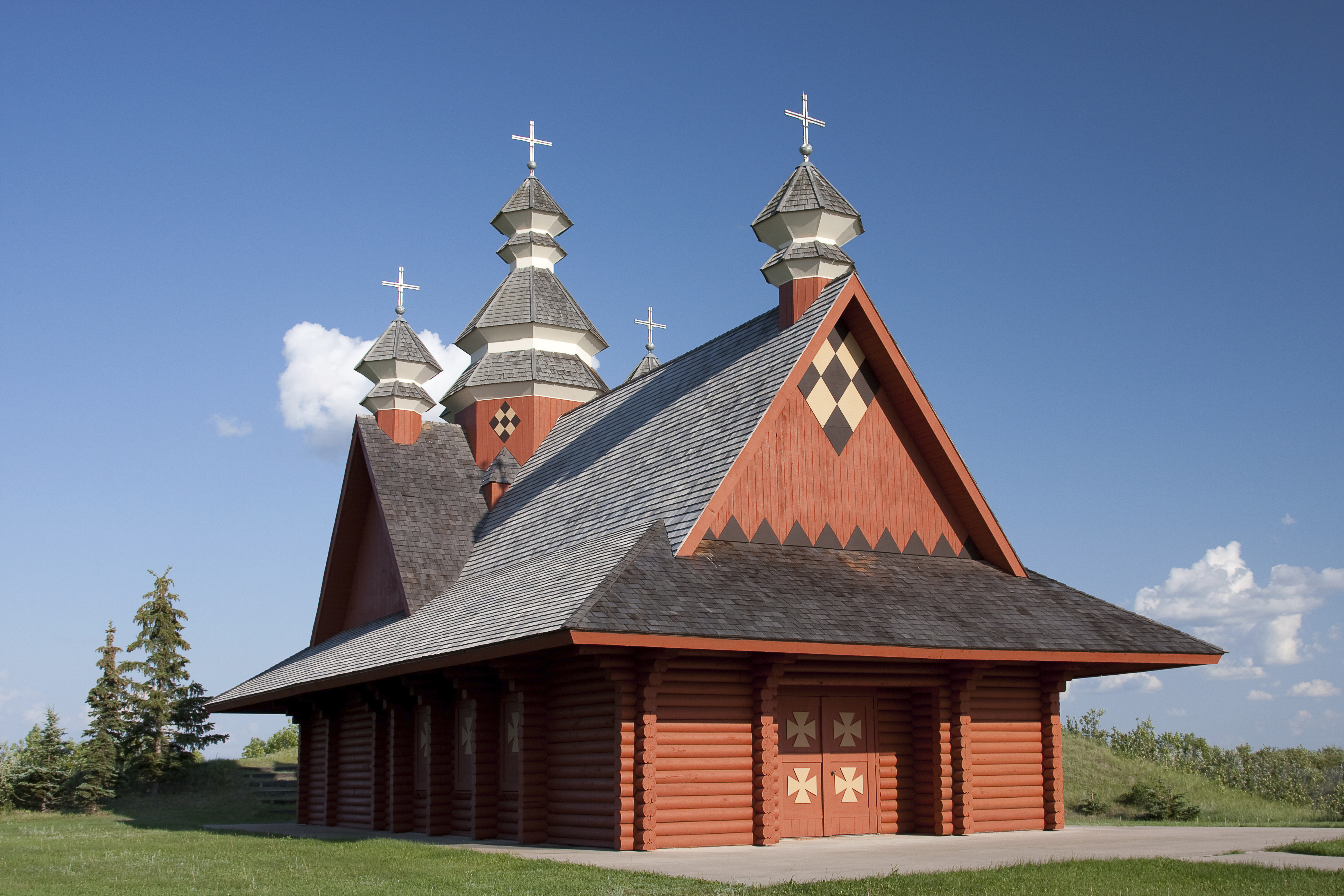 Ukranian inspired Church, Saskatchewan