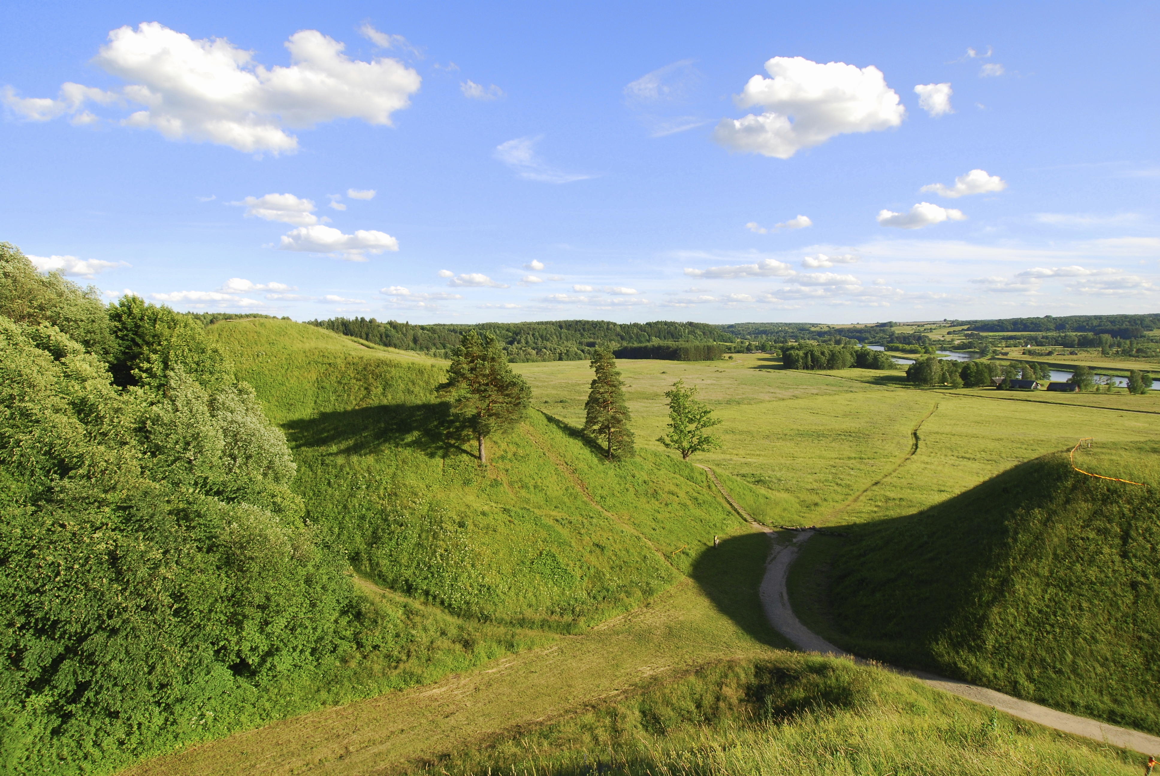 Kernave's strange mounds, Lithuania