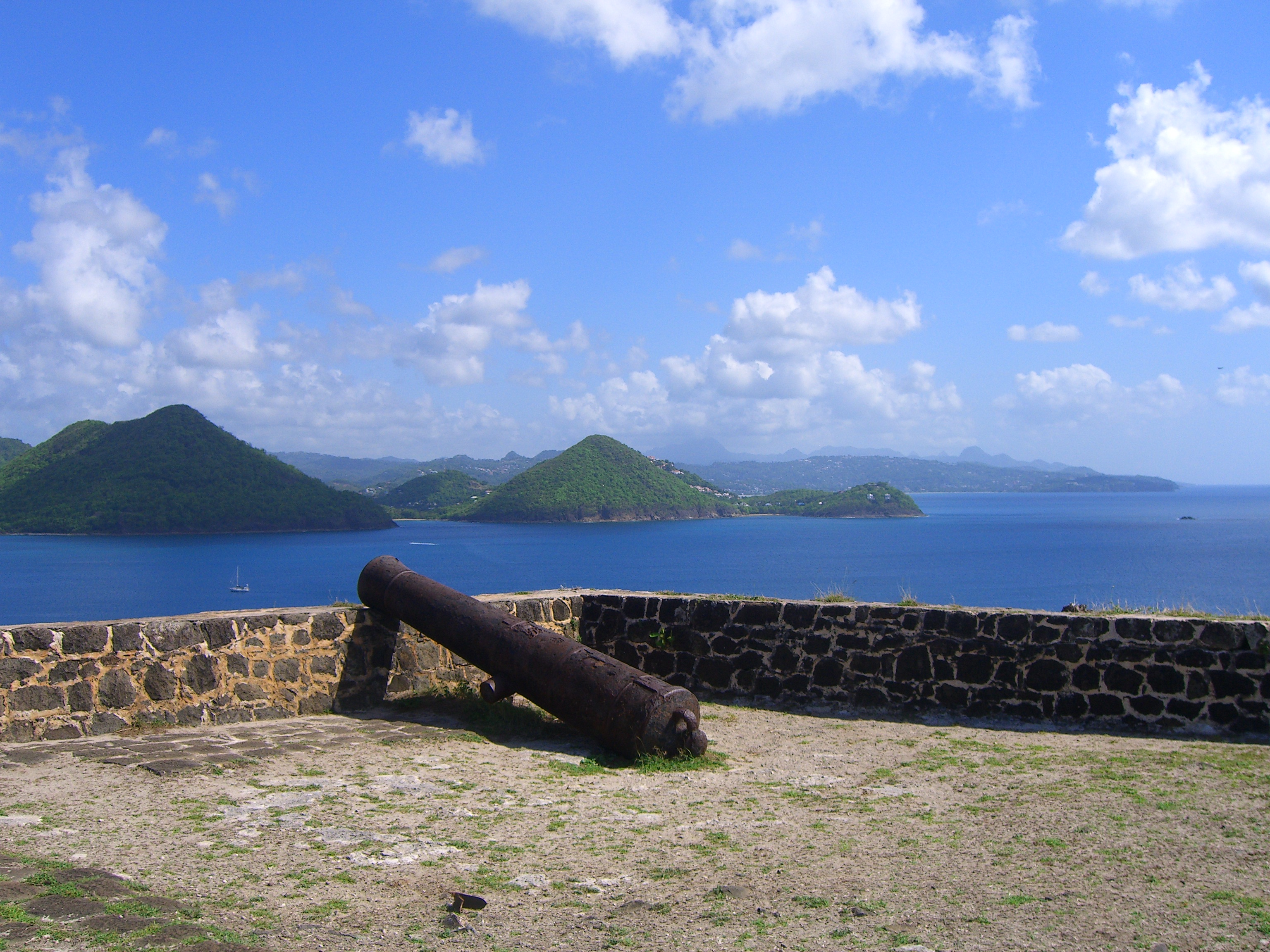 View from Pigeon Island, St Lucia