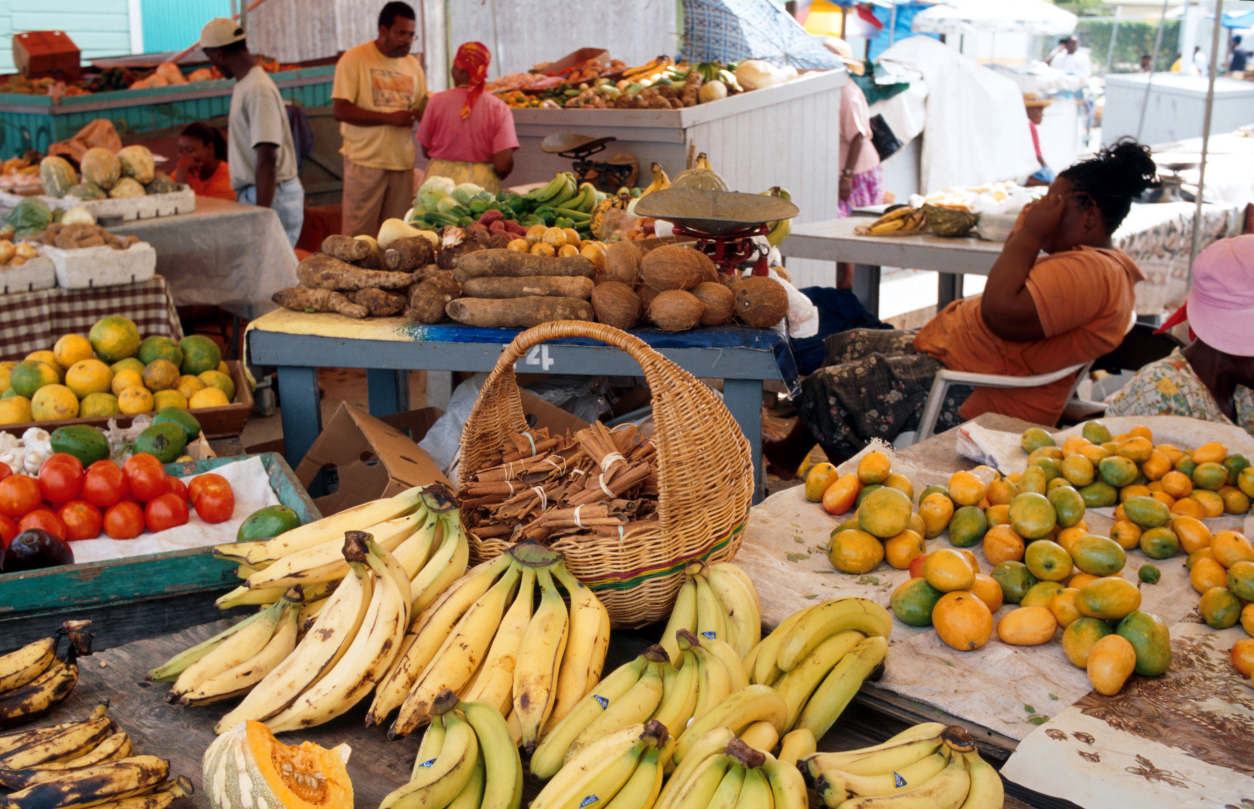 Local market, Antigua