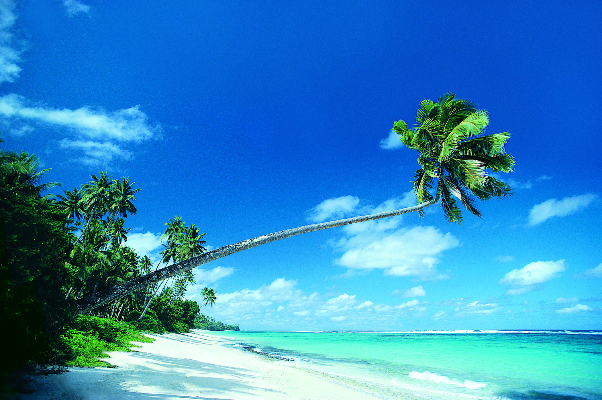 White beaches of Samoa