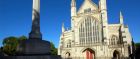 Winchester Cathedral is a short drive from Southampton.