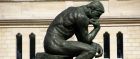 Rodin Museum's distinctive Thinker statue