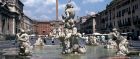 Fountain of the Four Rivers in Rome's Piazza Navona