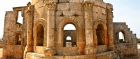 Ancient ruins in the Dead City of Qalb Lozeh, Syria