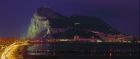 Nightscape of Gibraltar