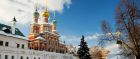 Novodevichy Convent in winter, Moscow