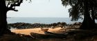Picturesque coastline in Sierra Leone