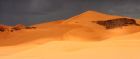 Storm over Algerian dunes