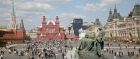 The hustle and bustle of Red Square