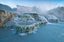 Relax in this wild spa near Siena