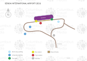 Sendai Airport map
