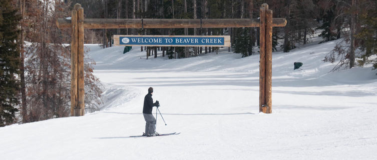 'Welcome to Beaver Creek' sign