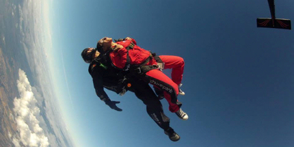 Skydiving from 4,200m above Alentejo