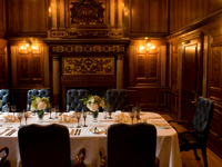 The Vanderbilt suite can be used for private dining